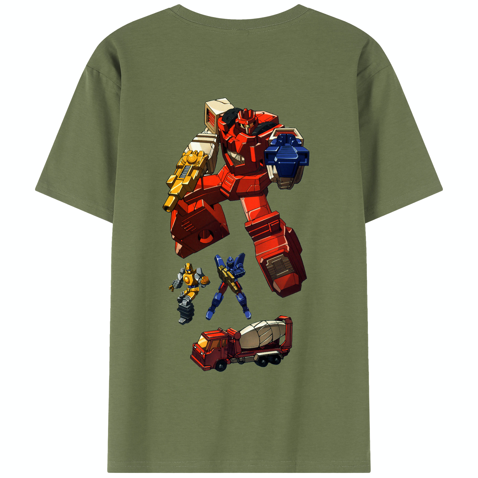 （画像用）  綿100％半袖Tシャツ（背面プリント）